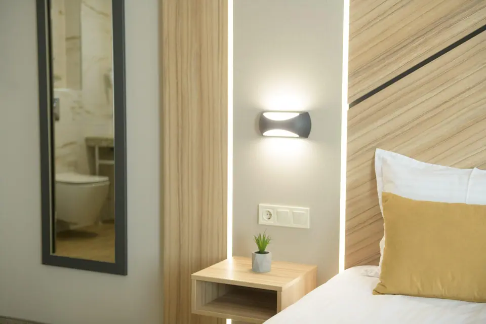 Room interior detail – Forum City Hotel, Pazardzhik