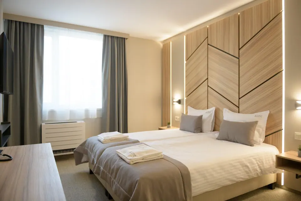Twin room – Forum City Hotel, Pazardzhik