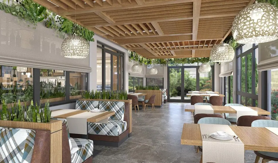 Forum City restaurant – visualisation